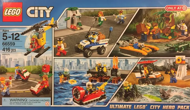 LEGO City 66559 Ultimate LEGO City Hero Pack set