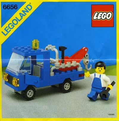 LEGO Town 6656 Tow Truck set