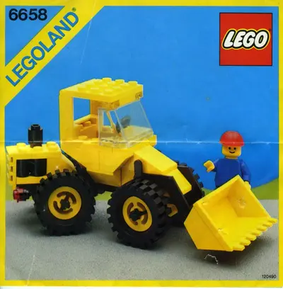 LEGO Town 6658 Bulldozer set