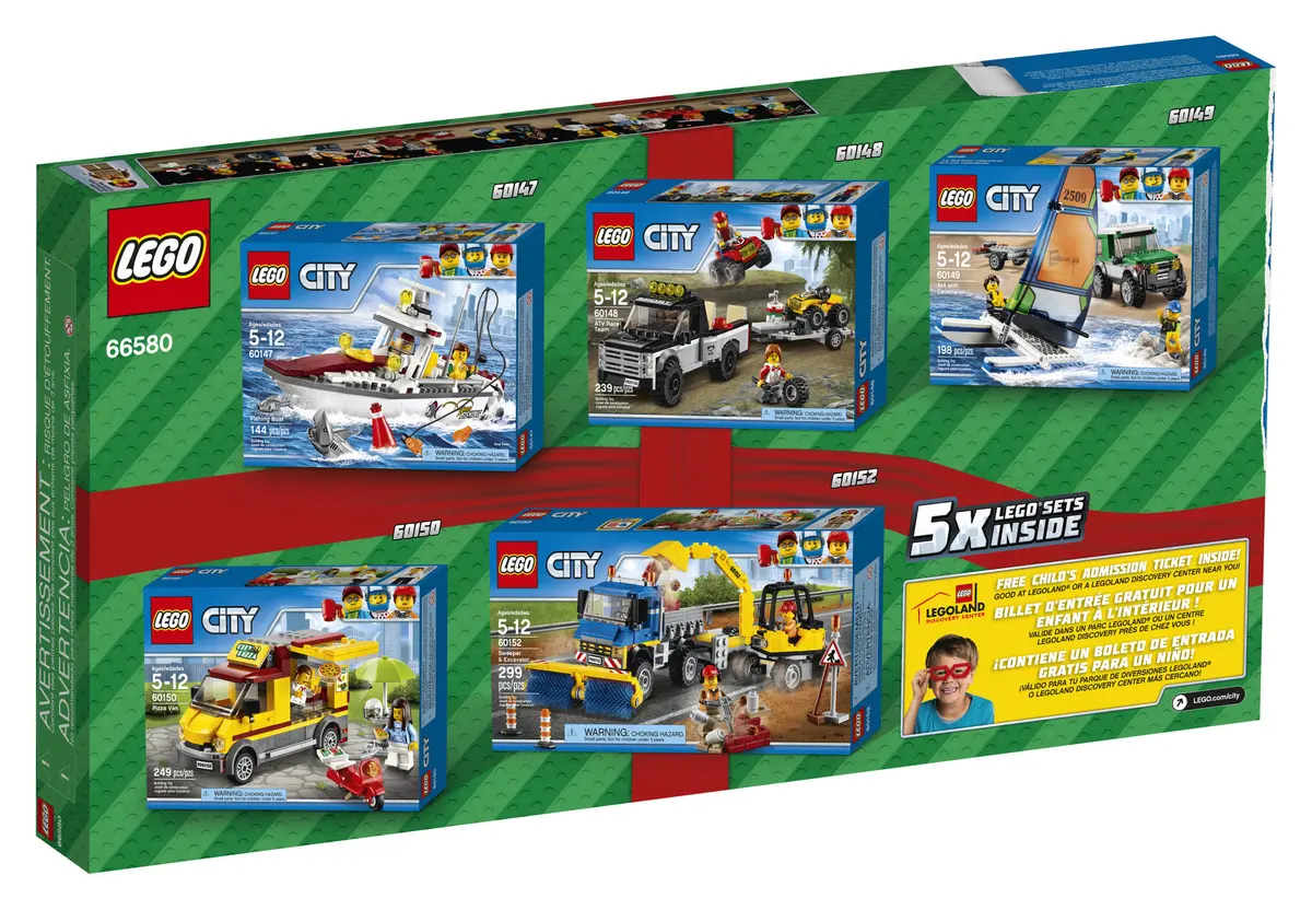 LEGO City 66580 Holiday Copack set, image 2