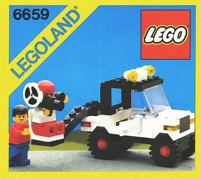 LEGO Town 6659 TV Camera Crew set