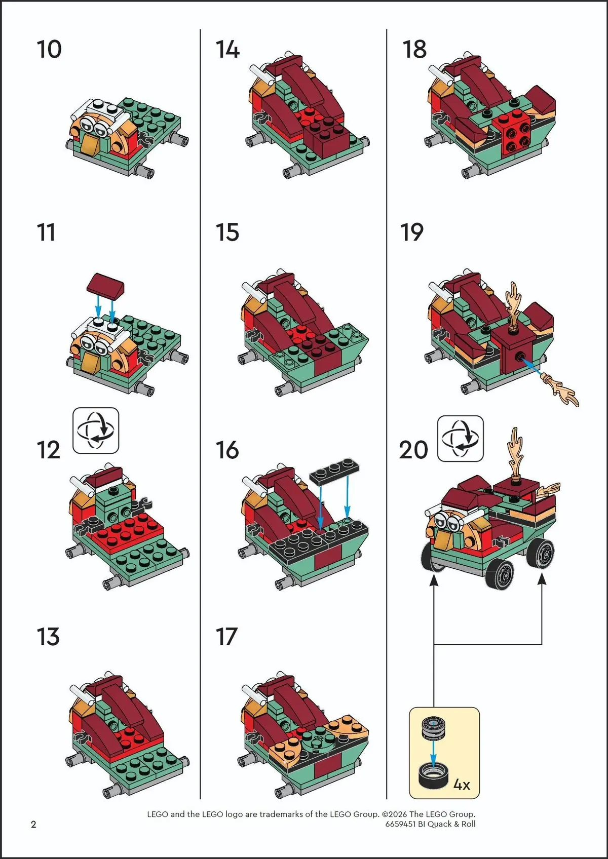 LEGO Promotional 6659451 Quack & Roll set, image 3