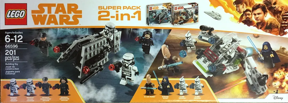 LEGO Star Wars 66596 Super Pack 2-in-1 set