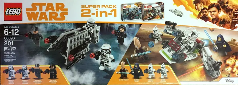 LEGO Star Wars 66596 Super Pack 2-in-1 set
