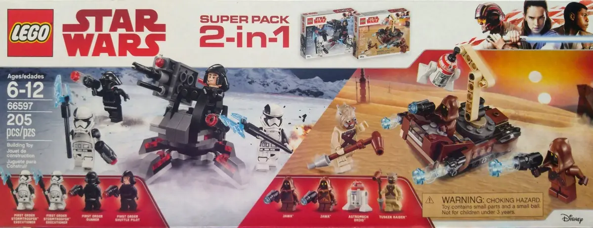 LEGO Star Wars 66597 2-in-1 Super Pack set