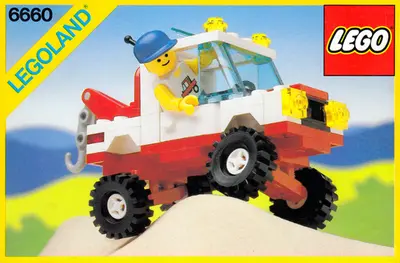 LEGO Town 6660 Hook & Haul Wrecker set