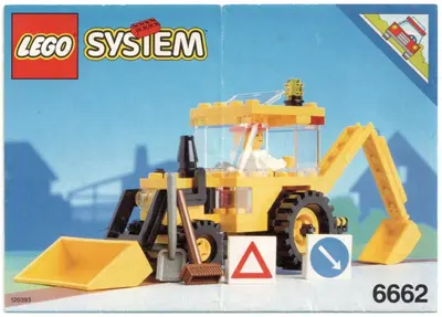 LEGO Town 6662 Backhoe set