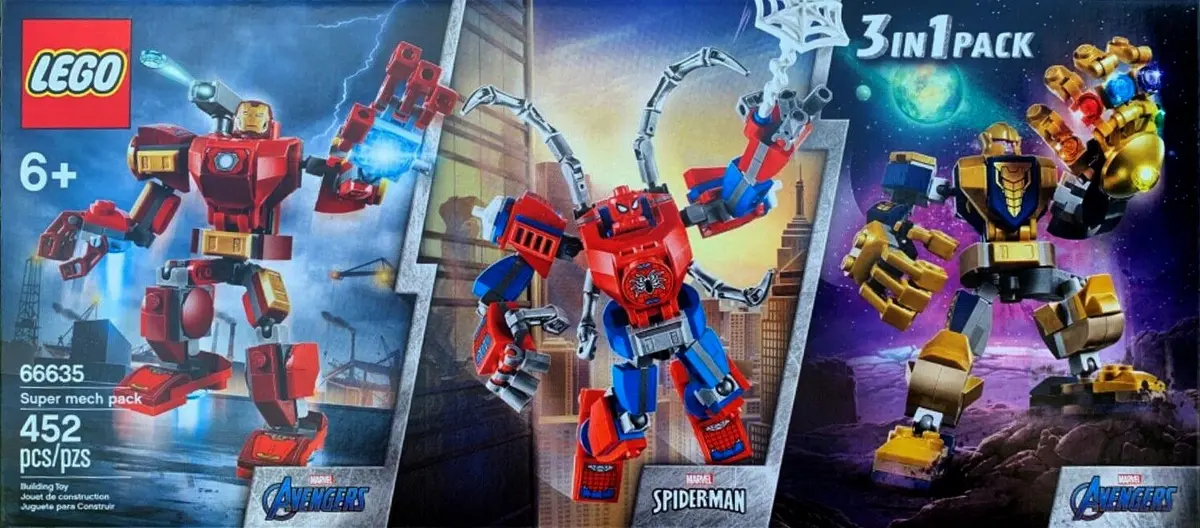 LEGO Marvel Super Heroes 66635 Super mech pack set