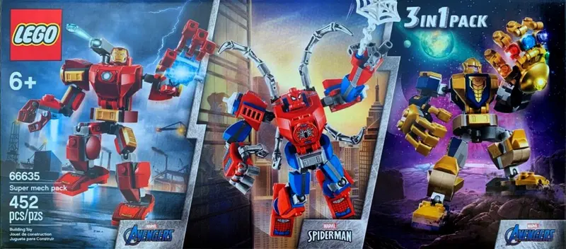 LEGO Marvel Super Heroes 66635 Super mech pack set