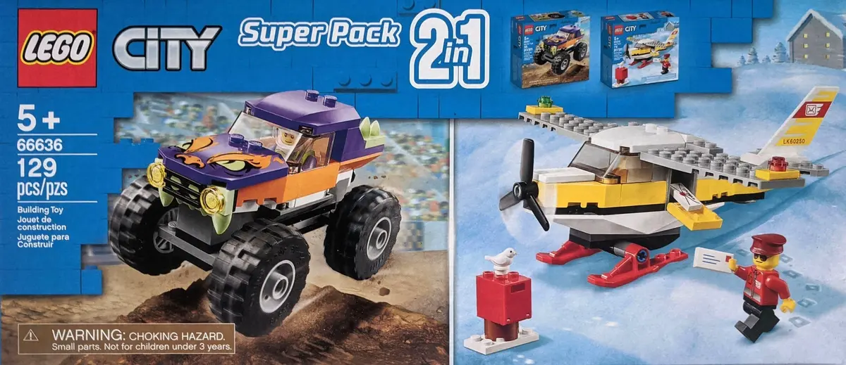 LEGO City 66636 City 2 in 1 pack set