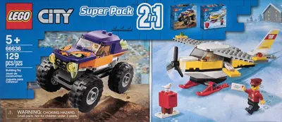 LEGO City 66636 City 2 in 1 pack set