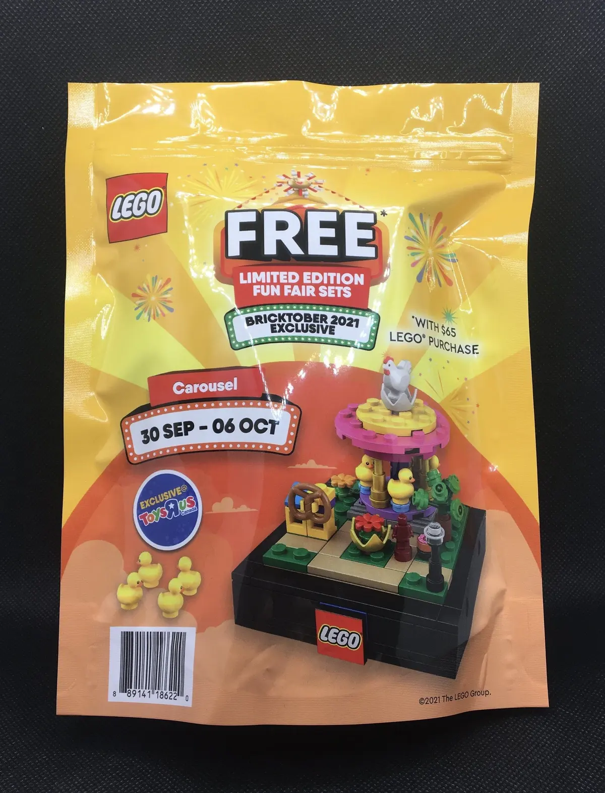 LEGO Promotional 66649 Carousel set, image 3