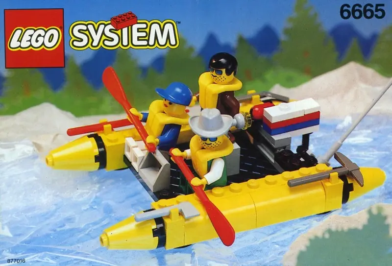 LEGO Town 6665 River Runners set