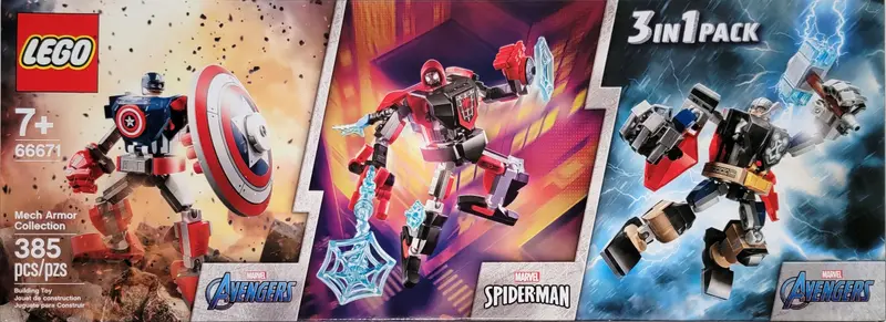 LEGO Marvel Super Heroes 66671 Mech Armor Collection set