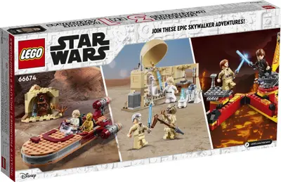 LEGO Star Wars 66674 Skywalker Adventures Pack set