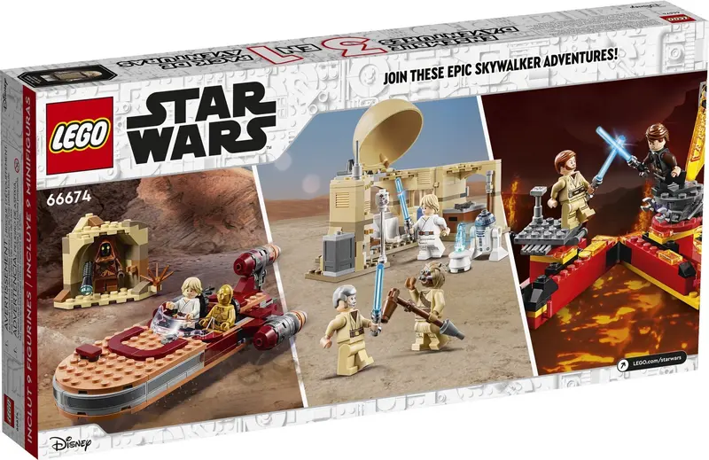 LEGO Star Wars 66674 Skywalker Adventures Pack set