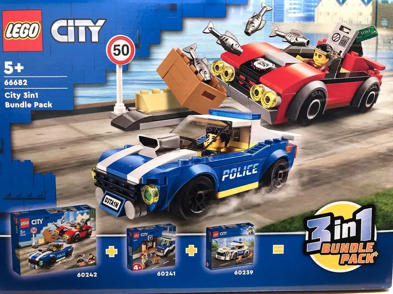 LEGO City 66682 3-in-1 Bundle Pack set