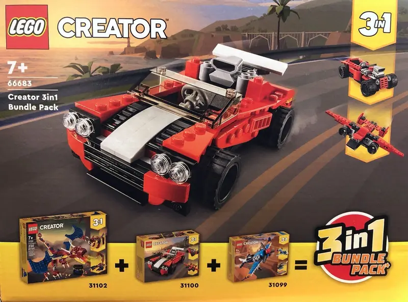 LEGO Creator 66683 3-in-1 Bundle Pack set