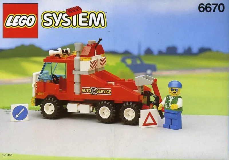 LEGO Town 6670 Rescue Rig set