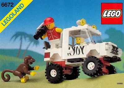 LEGO Town 6672 Safari Off-Road Vehicle set