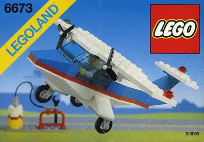 LEGO Town 6673 Solo Trainer set, image 2
