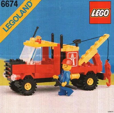 LEGO Town 6674 Crane Truck set