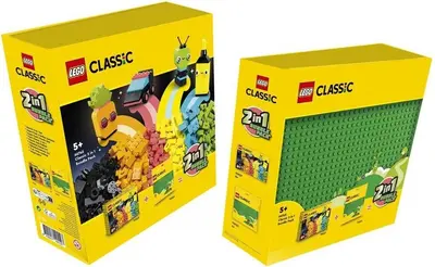 LEGO Classic 66745 Classic 2 in 1 Bundle Pack set