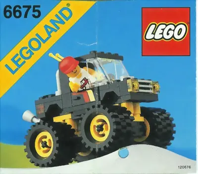 LEGO Town 6675 Road & Trail 4 x 4 set