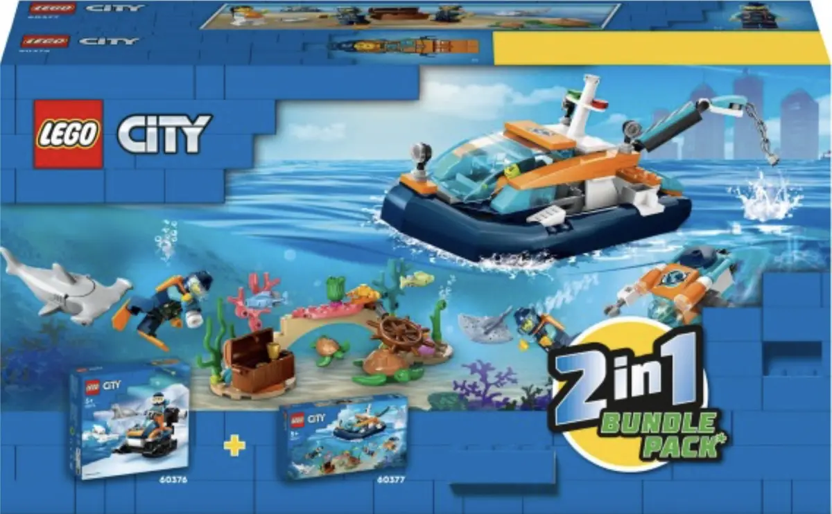 LEGO City 66768 2 in 1 Bundle Pack set