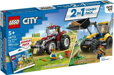LEGO City 66772 Big Wheel Gift Set set
