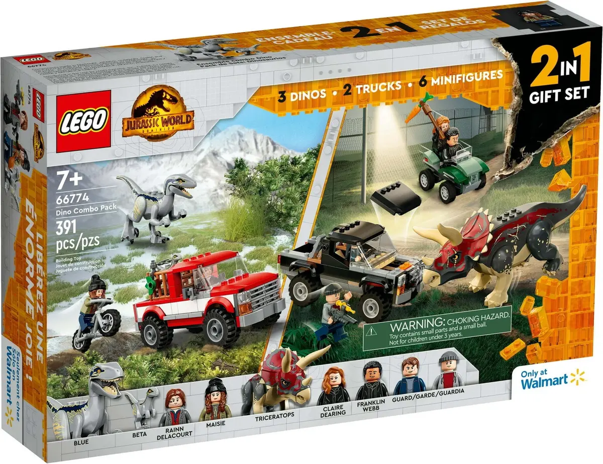 LEGO Jurassic World 66774 Dino Combo Pack set