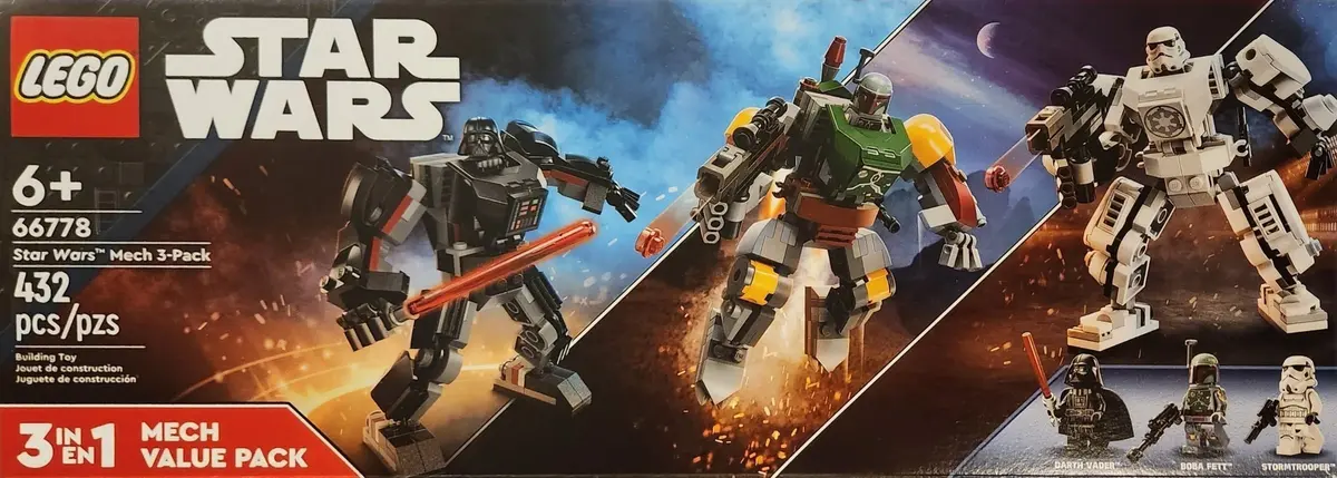 LEGO Star Wars 66778 Star Wars Mech 3-Pack set, image 2