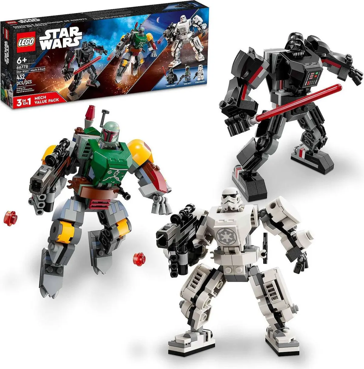 LEGO Star Wars 66778 Star Wars Mech 3-Pack set
