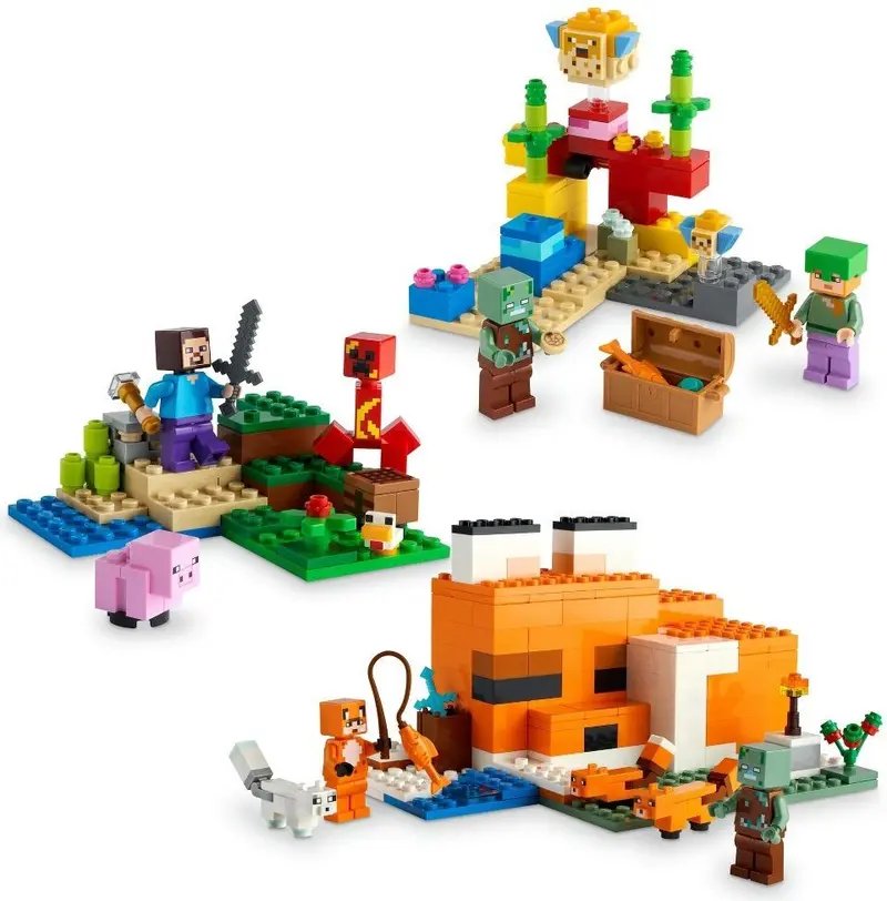 LEGO Minecraft 66779 Overworld Adventures Pack set, image 4