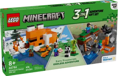 LEGO Minecraft 66786 Adventure Gamer Gift Set set
