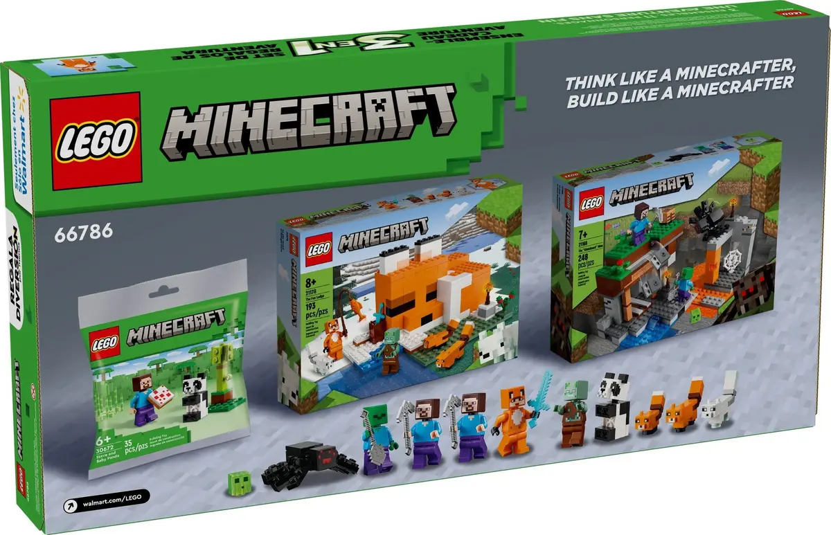 LEGO Minecraft 66786 Adventure Gamer Gift Set set, image 2