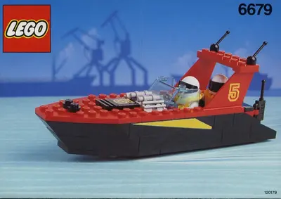 LEGO Town 6679 Dark Shark set