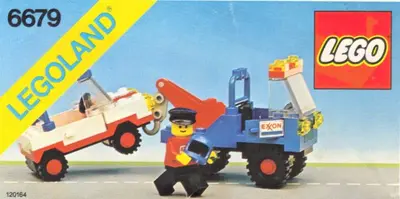 LEGO Town 6679 Exxon Tow Truck set