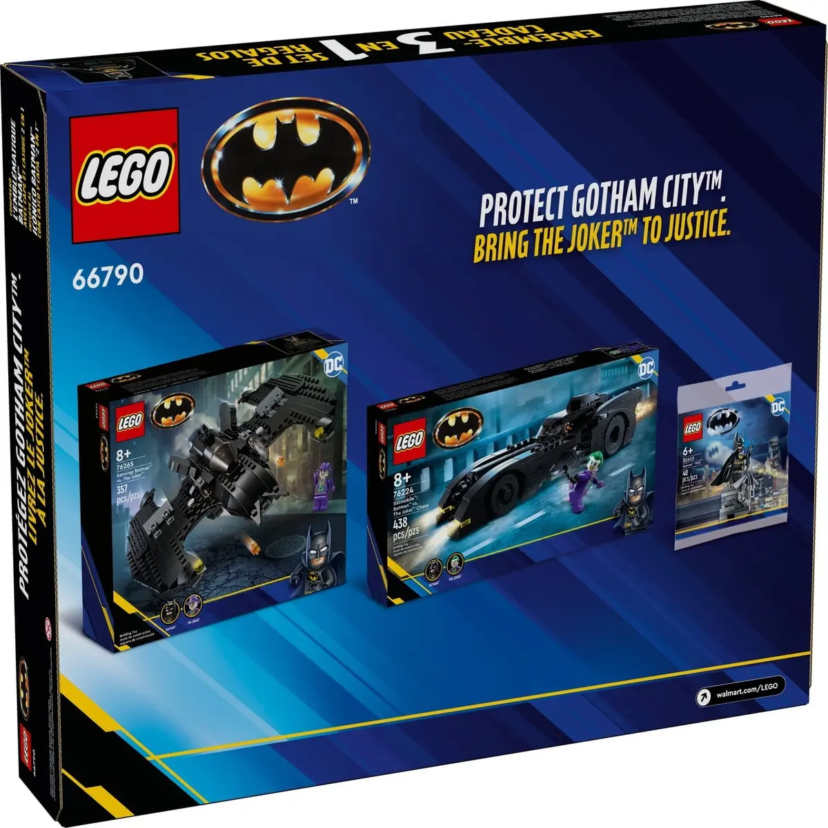 LEGO DC Comics Super Heroes 66790 Batman vs. The Joker Gift Set set, image 2