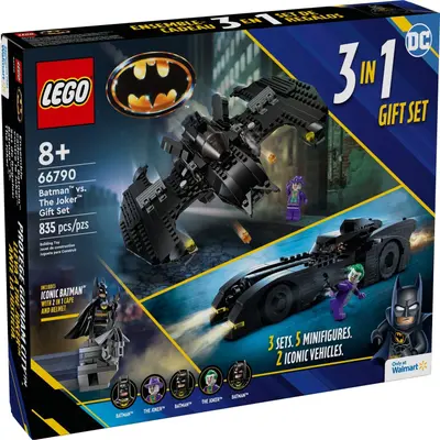 LEGO DC Comics Super Heroes 66790 Batman vs. The Joker Gift Set set