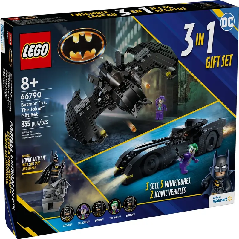 LEGO DC Comics Super Heroes 66790 Batman vs. The Joker Gift Set set