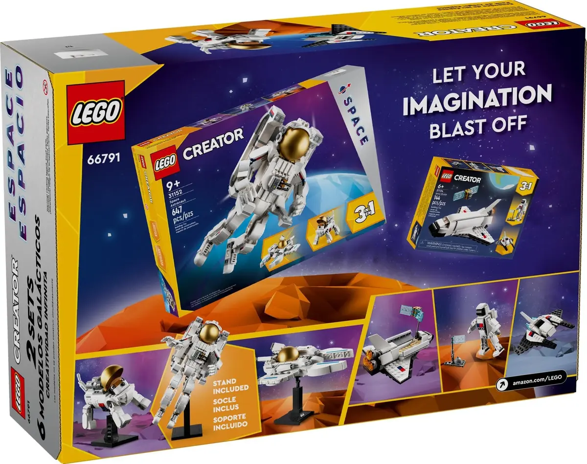 LEGO Creator 66791 Space Play Pack set, image 2
