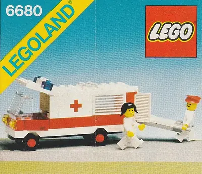 LEGO Town 6680 Ambulance set