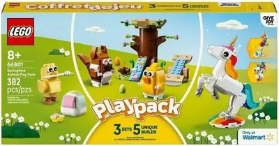 LEGO Seasonal 66801 Springtime Animal Play Pack set