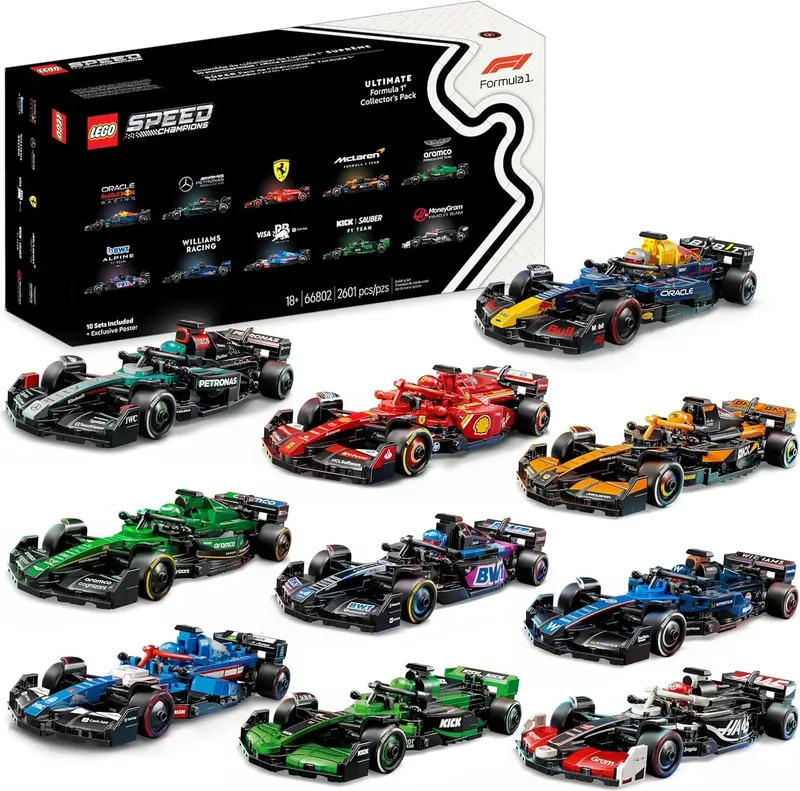 LEGO Speed Champions 66802 Ultimate Formula 1 Collector's Pack set