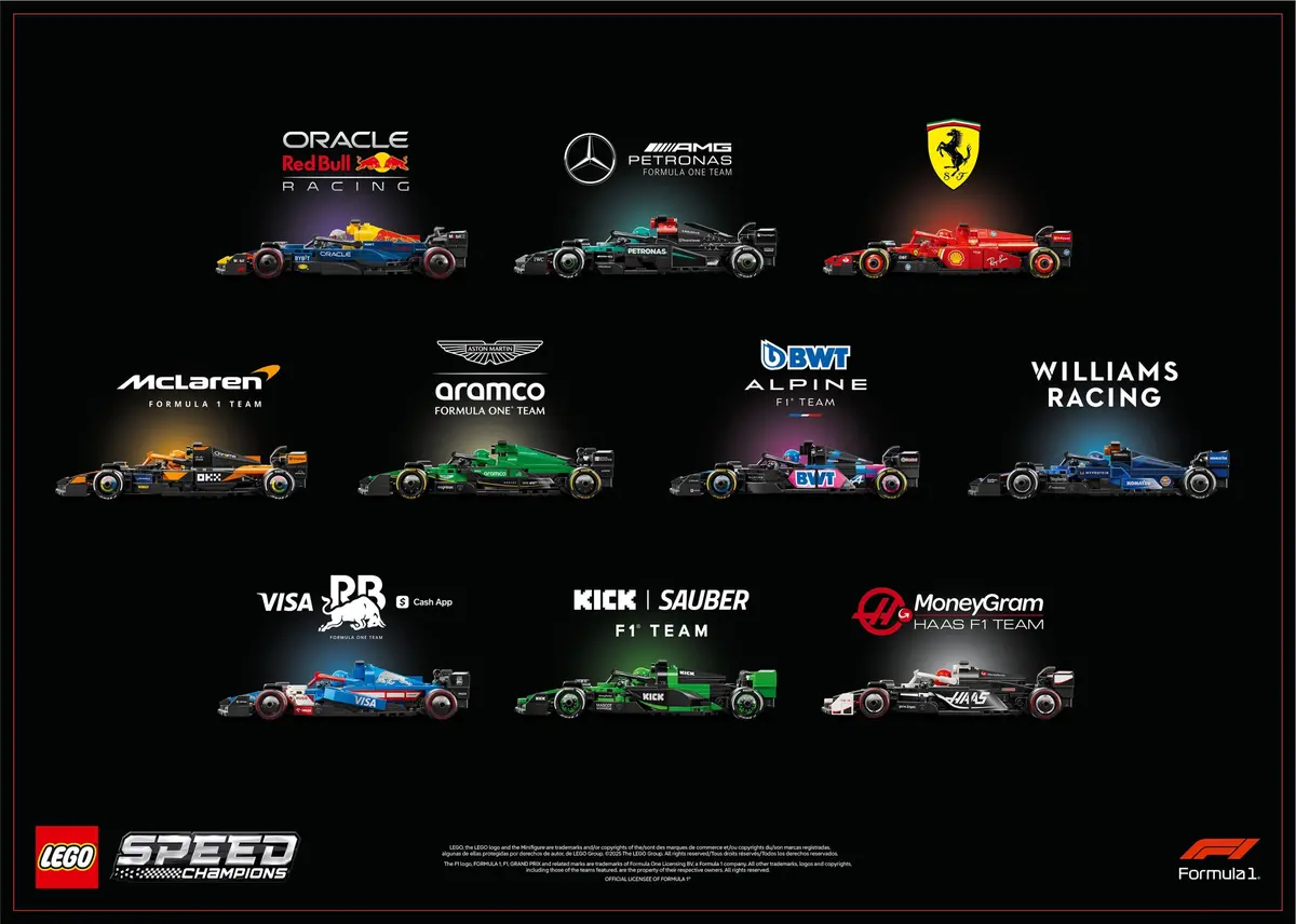 LEGO Speed Champions 66802 Ultimate Formula 1 Collector's Pack set, image 3