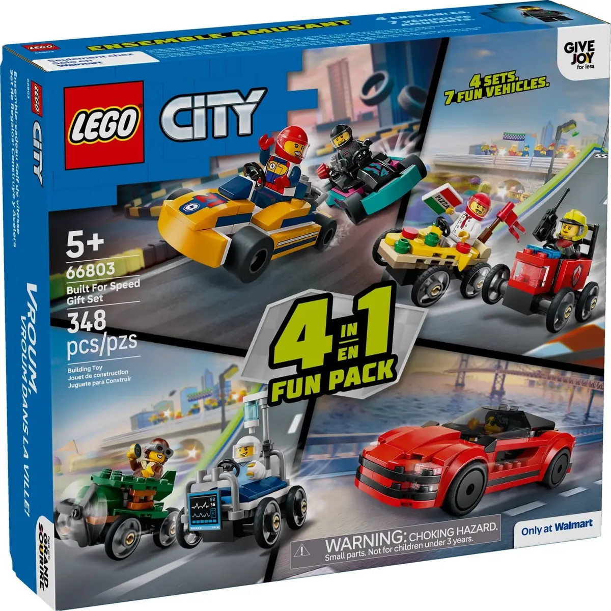 LEGO City 66803 Built For Speed Gift Set set