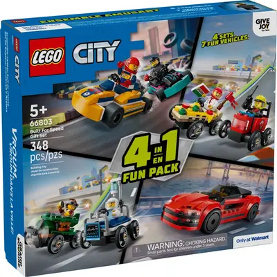 LEGO City 66803 Built For Speed Gift Set set