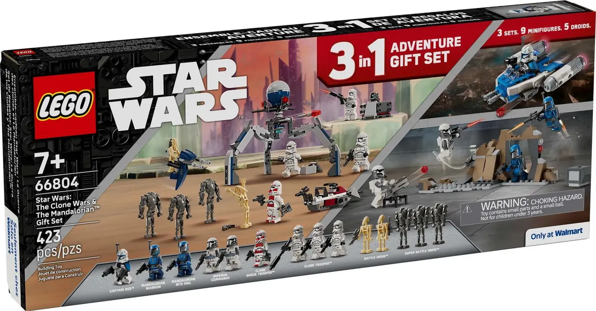 LEGO Star Wars 66804 Star Wars: The Clone Wars and The Mandalorian Gift Set set
