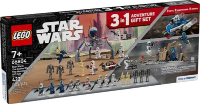 LEGO Star Wars 66804 Star Wars: The Clone Wars and The Mandalorian Gift Set set